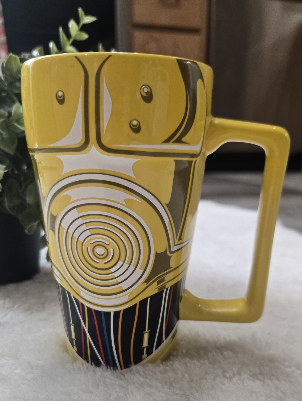 Disney Star Wars C-3PO Ceramic Tall Latte Coffee Mug 16 oz